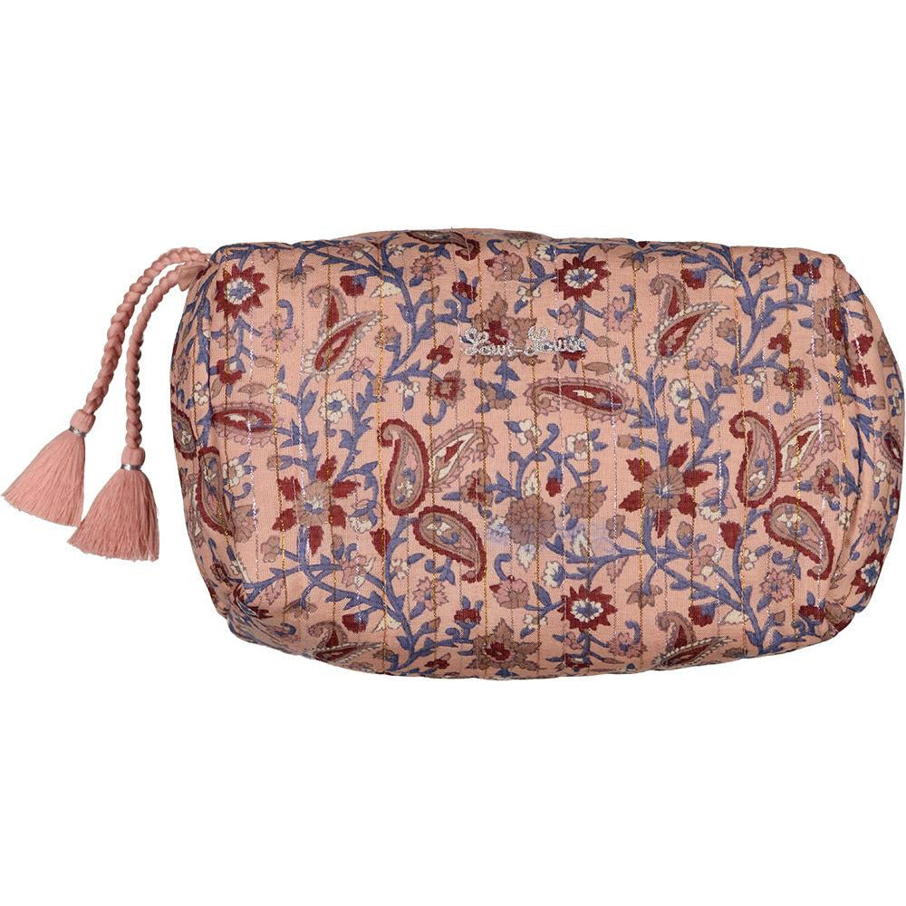 louis louise floral toiletries pouch pink