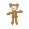 fabelab bear pocket friend, organic cotton toy