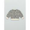 the new society rose womens sweater leopard