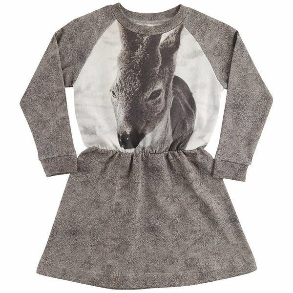 popupshop fawn sweatshirt dress - kodomo