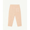 the animals observatory elephant kids trousers pink molto, children's unisex cotton pants