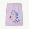 the animals observatory cat logo skirt lilac