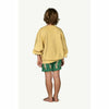 the animals observatory pig kids shorts green stripes