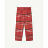 the animals observatory colt kids pants red stripes