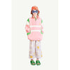 the animals observatory carp kids+ jacket pink