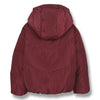 finger in the nose snowdance reversible down jacket burgundy