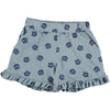 picnik sabrina shorts summer blue, girl's organic cotton bottoms