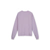 gray label adult dropped shoulder sweater purple haze