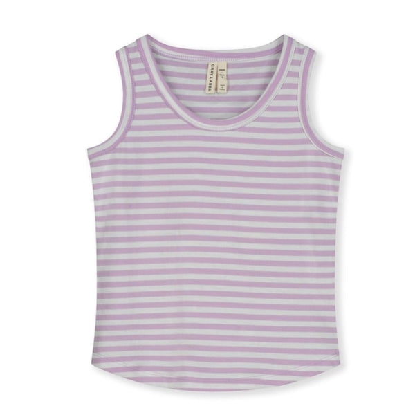 gray label tank top purple haze/cream