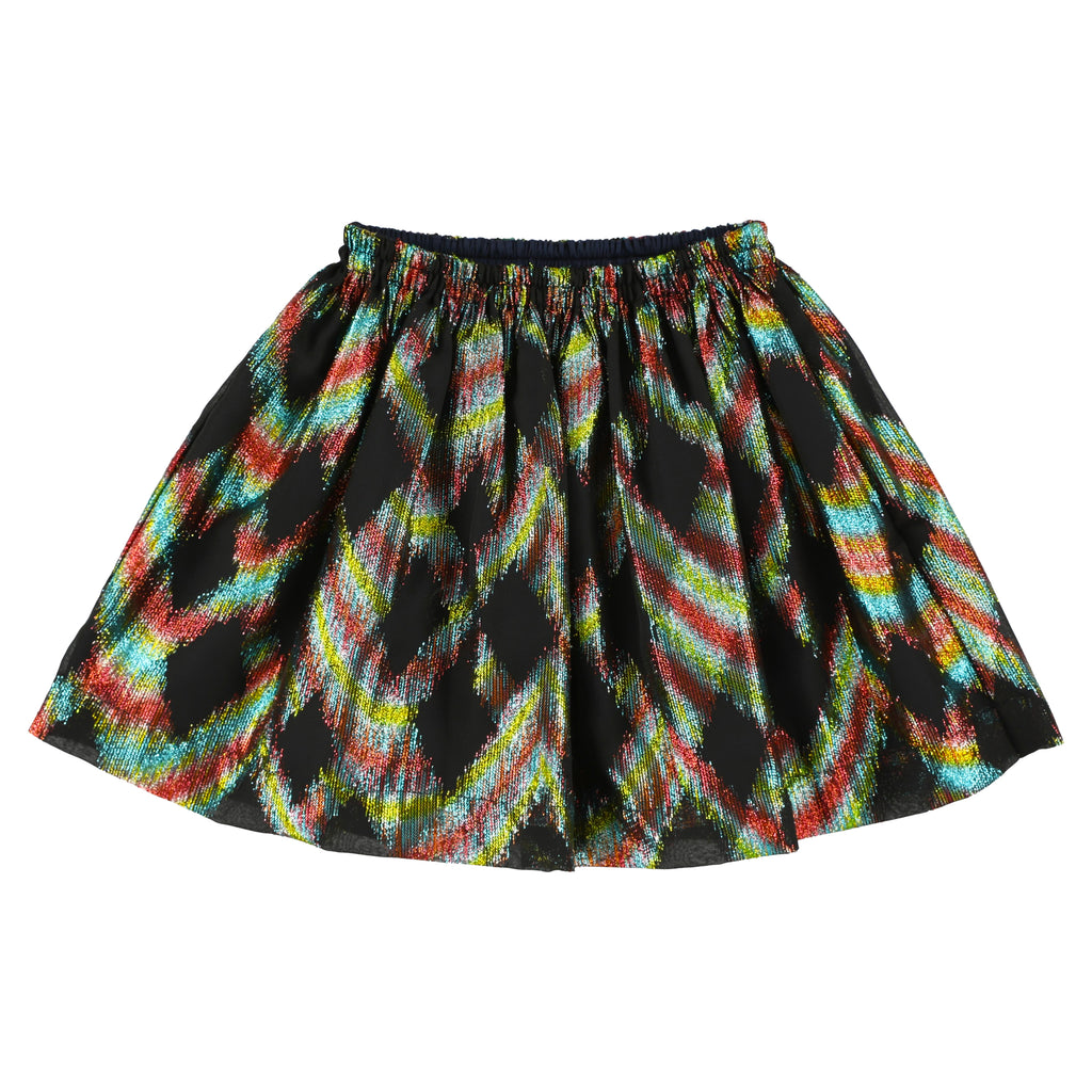 simple kids ginan skirt navy – kodomo