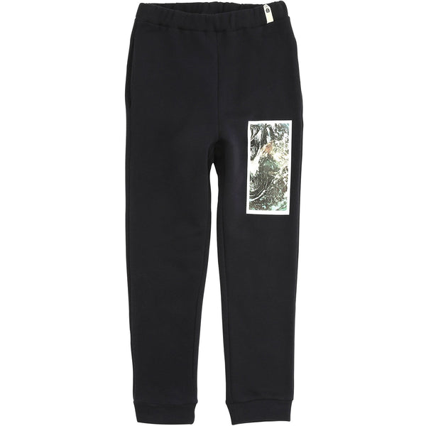 popupshop sweat pants navy/earth - kodomo