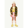the animals observatory snake fur scarf green