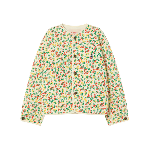 the animals observatory starling reversible jacket white flower