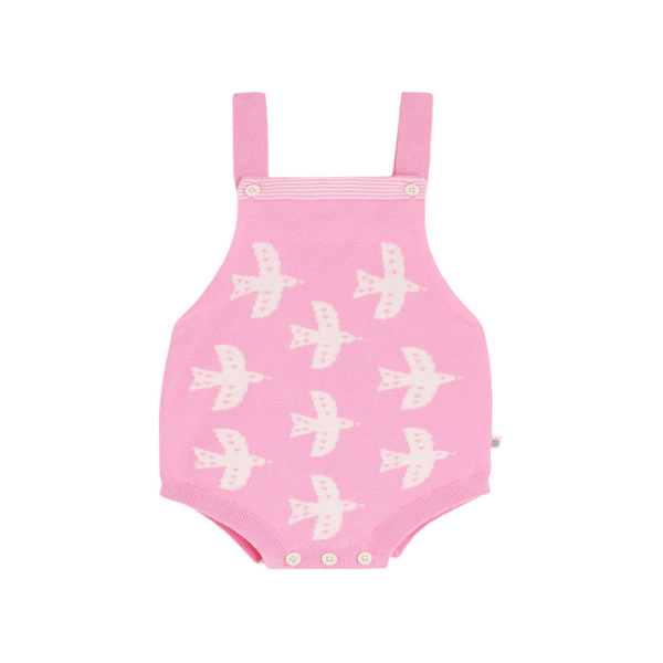 the bonnie mob palace romper pink birds
