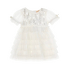 tutu du monde bébé heart of glass tulle dress milk