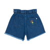 the new society allegria shorts blue denim