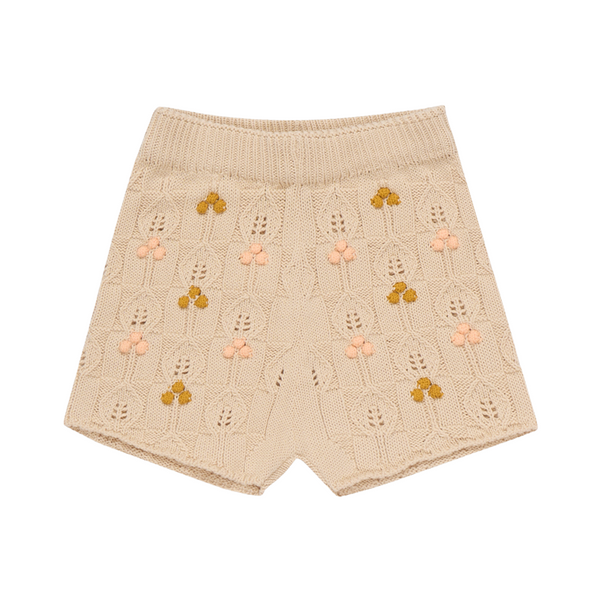 the new society gia knit shorts cocco
