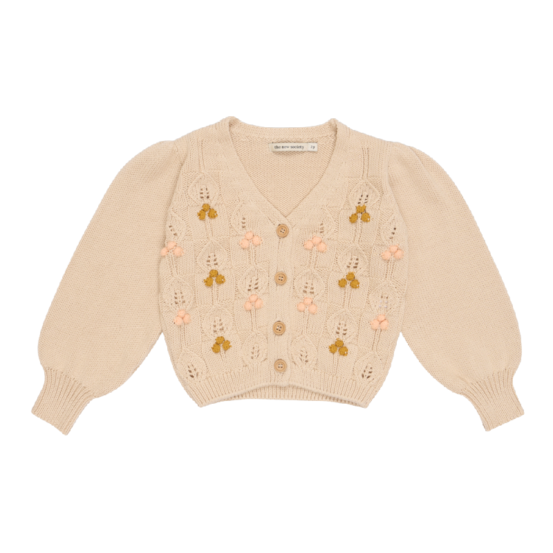 the new society gia knit cardigan cocco