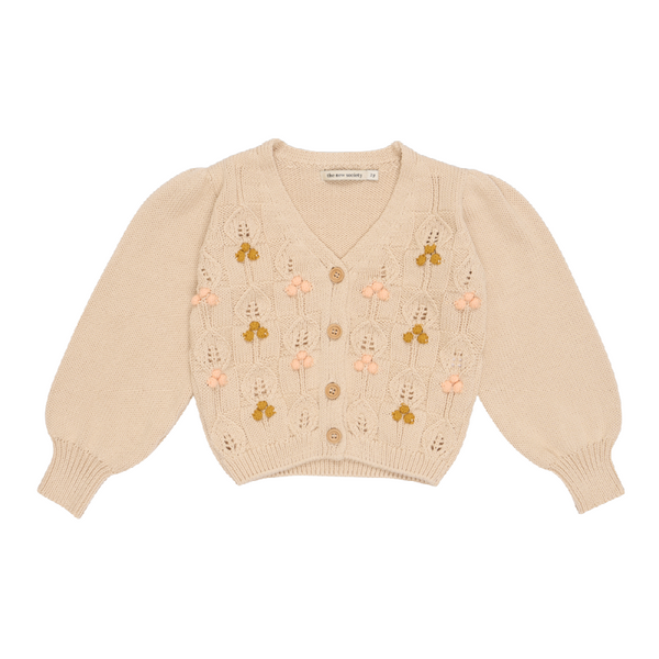 the new society gia knit cardigan cocco