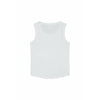gray label tank top white