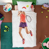 snurk tennis duvet cover set, kid's bedding