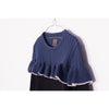 motoreta cala sweater black and navy - kodomo tops - children's clothing in boston, motoreta - bobo choses, atsuyo et akiko, belle enfant, mamma couture, moi, my little cozmo, nico nico