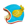 lovelane designs blue winged hat, pretend play dress up costumes for kids, free shipping kodomo boston