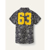 oilily short sleeve paisley shirt navy