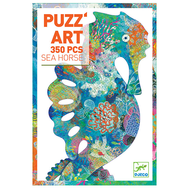 djeco puzz'art seahorse, free shipping kodomo boston