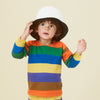 molo darko baby sweatshirt multi stripe