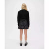 les coyotes de paris sija ruffle skirt black print