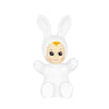 bunny baby lamp pale white