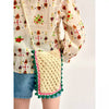 bellerose marlau knitted bag