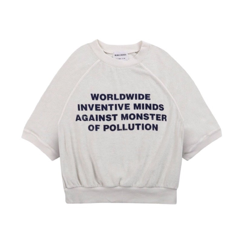 bobo choses iconic WIMAMP short sleeve kids sweatshirt  Edit alt text