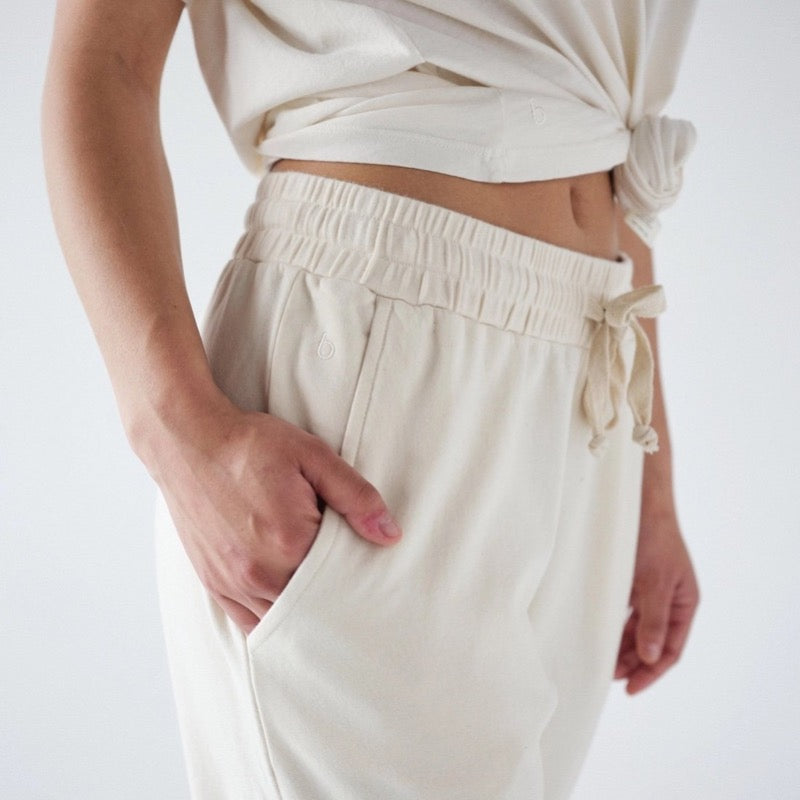 Linen Pant with Soft Waist - KOBOMO