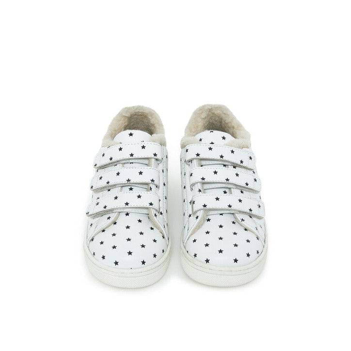 bonton stars leather sneaker