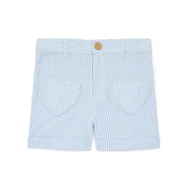bonton seersucker shorts blue stripes