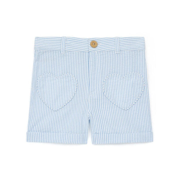 bonton seersucker shorts blue stripes