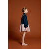 the middle daughter comfort zone dress ink blue/lavender bath