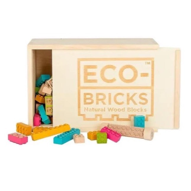 once kids color eco-bricks 109 piece