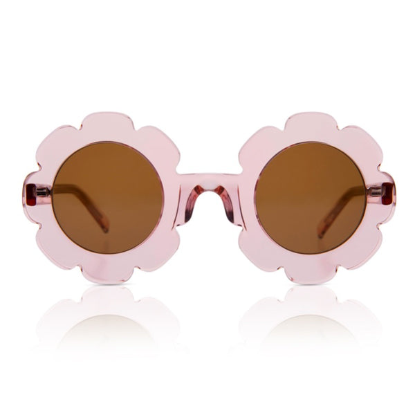 sons + daughters pixie sunglasses transparent champagne