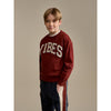bellerose binch sweatshirt maroon