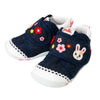 miki house my first shoes indigo bunny