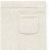bonton knit baby leggings cream