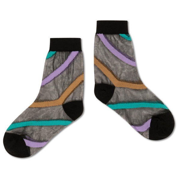 repose ams diagonal stripes socks