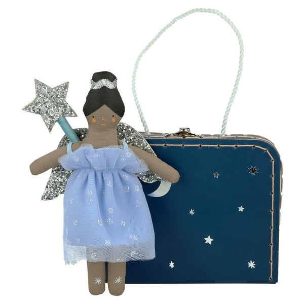 meri meri mini ruby fairy suitcase doll