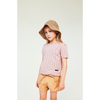 a monday in copenhagen biba blouse cameo rose, girls cotton knit tops