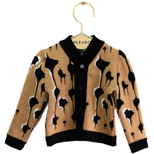 wolf & rita samuel baby cardigan - kodomo