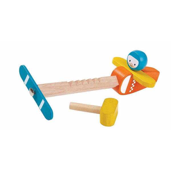 plantoys spin n fly airplane, fun kids and toddler toys for staying home at kodomo boston, free shipping