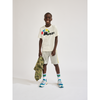 bellerose farmer shorts light grey